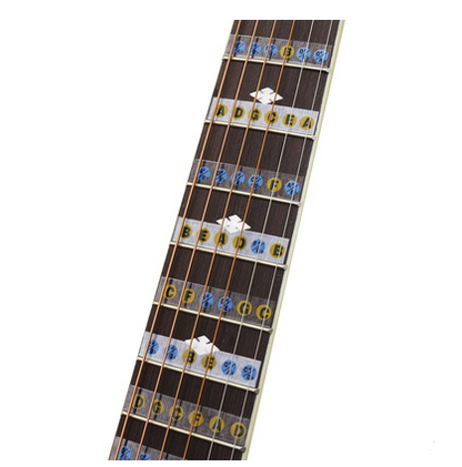 Guitar fingerboard stickers Guitar electric guitar universal fingerboard stickers Guitar accessories Fingerboard scale stickers