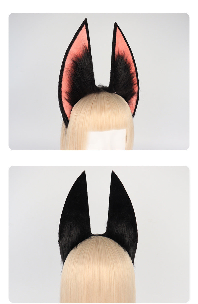 Simulation Plush Sumitinari Animal Ears Headband Comic Show Cosplay Fox Ear And Tail Accessories