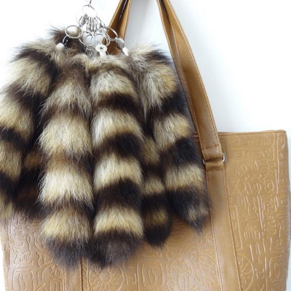 Raccoon tail water raccoon tail pendant