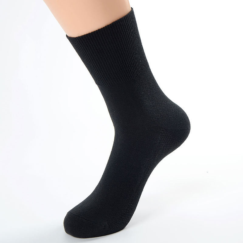 Men's Fashion Double Needle Loose-fitting Thigh-high Socks