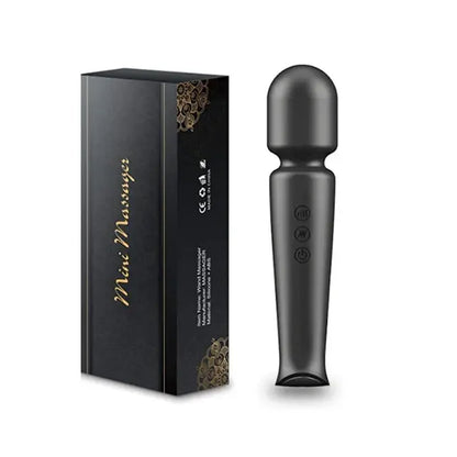 20 Pulsating Patterns and 8 Fierce Speeds Rechargeable Silicone Vibrator Sex Toy Wand Massager Clitoris Stimulator Vibrators