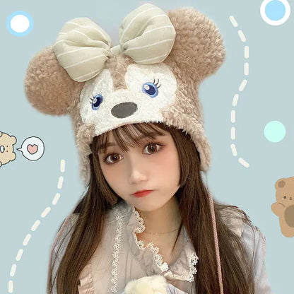 Bunny Plush Winter Cap