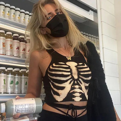 Skeleton Tank Top