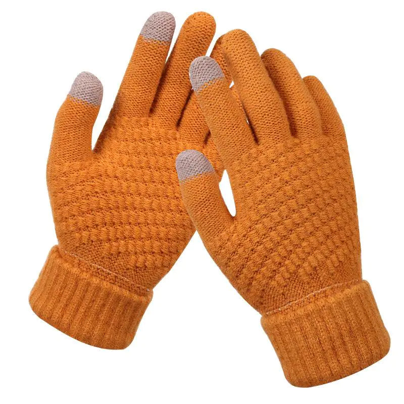 Touch screen Knit Gloves