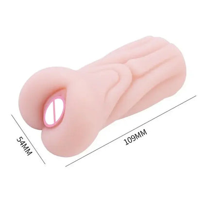Men's Aircraft Cup Male Masturbator Oral Vaginal Anal Masturbation Soft Real Vagina Pocket Pussy Sex Toys for Men Blowjob