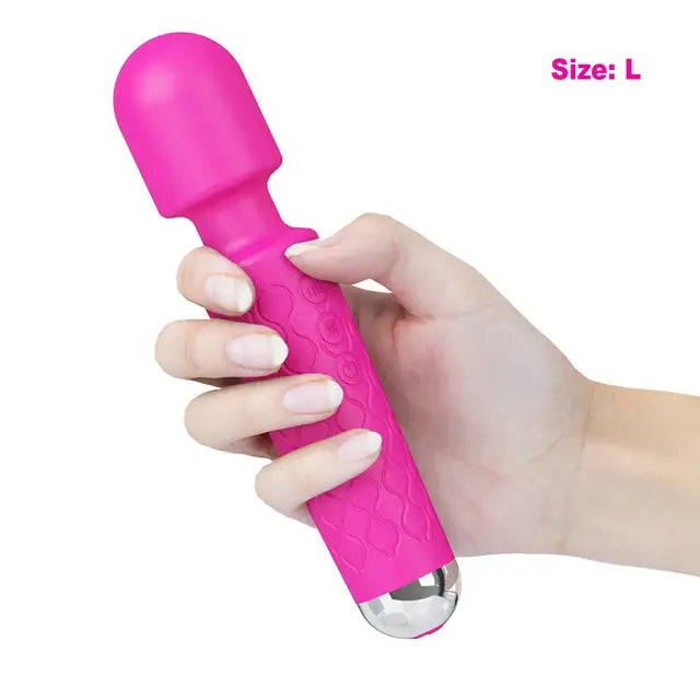 20 Modes Strong Vibration Mini Vibrator Magic Stick USB Charging  Massager Clitoris G-Spot Vibrators Sex Toy For Women Adults 18