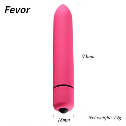 Mini Bullet Vibrator Vaginal Massage Dildo Vibrador Sex Toys for Women G-Spot Vibrating Clitoris Stimulator Pocket Rocket