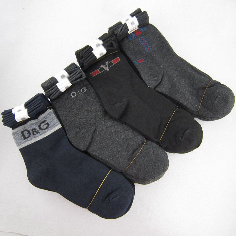 Men's Color Matching Cotton Thigh High Socks Padfoot Stall Socks