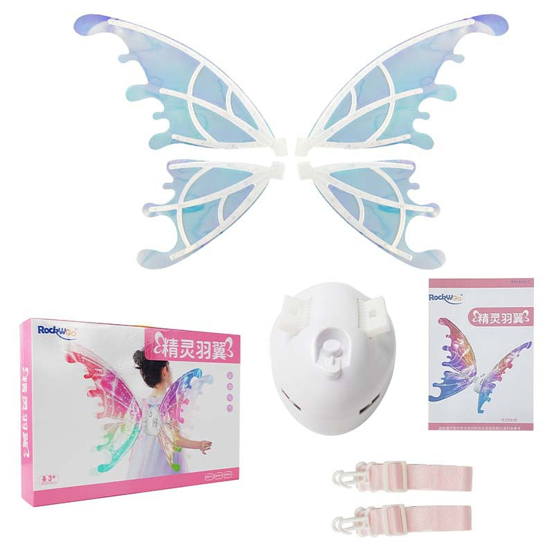 Electric Wings Luminous Elf Wings FARCENT Angel Wings Children's Outdoor Stage Props