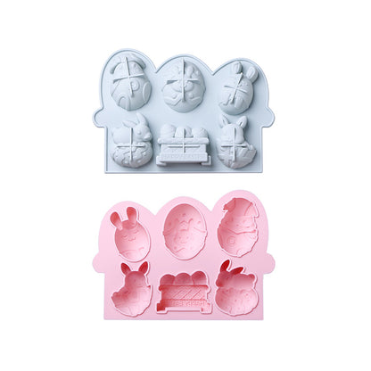 Easter Bunny Egg Silicone Baking Mold