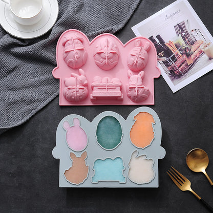 Easter Bunny Egg Silicone Baking Mold