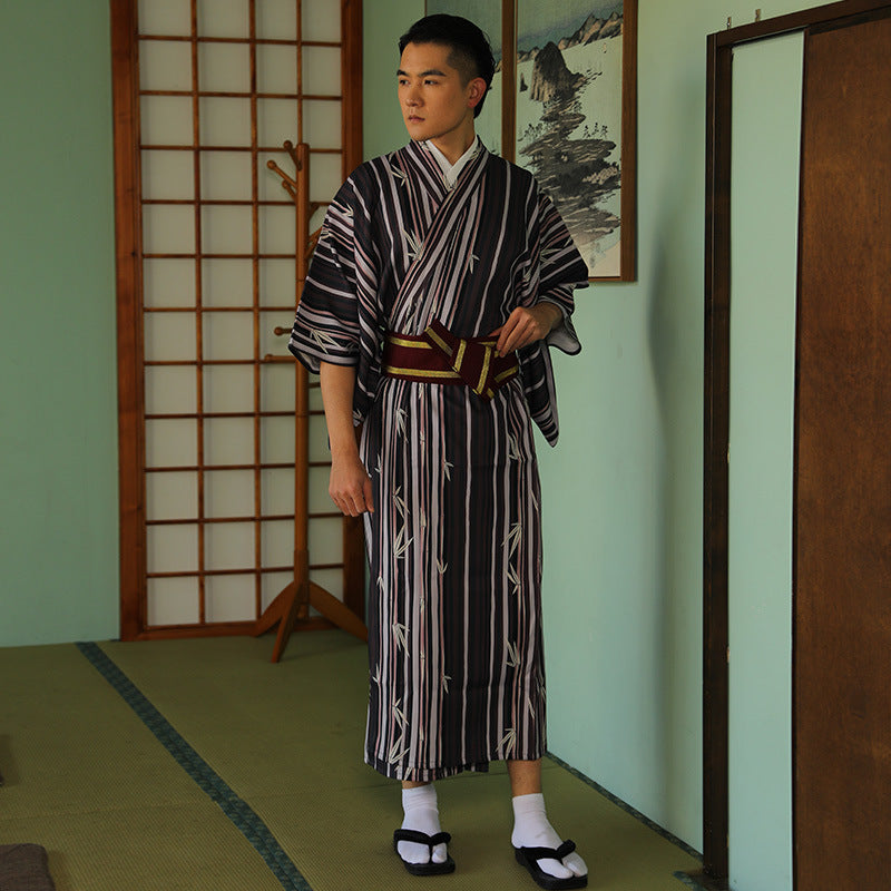 Japanese Kimono Men's Traditional Formal Wear