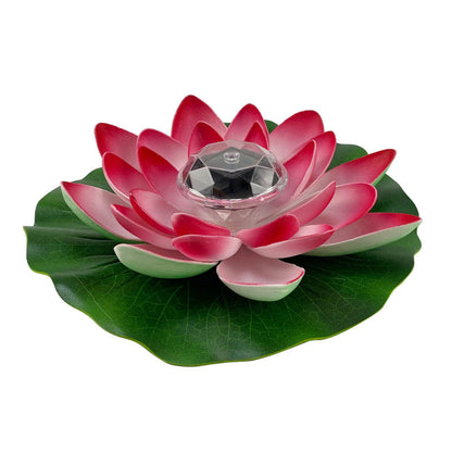 Solar Lotus Lamp Led Courtyard Pool Decoration