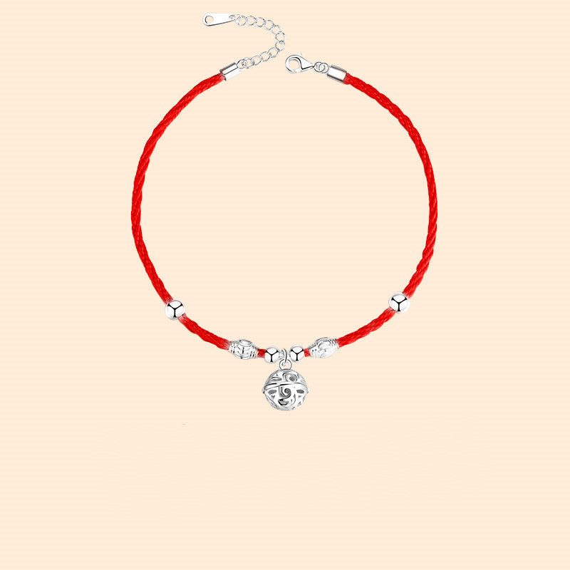 Niche Red Rope Anklet Natal High Sense Anklet