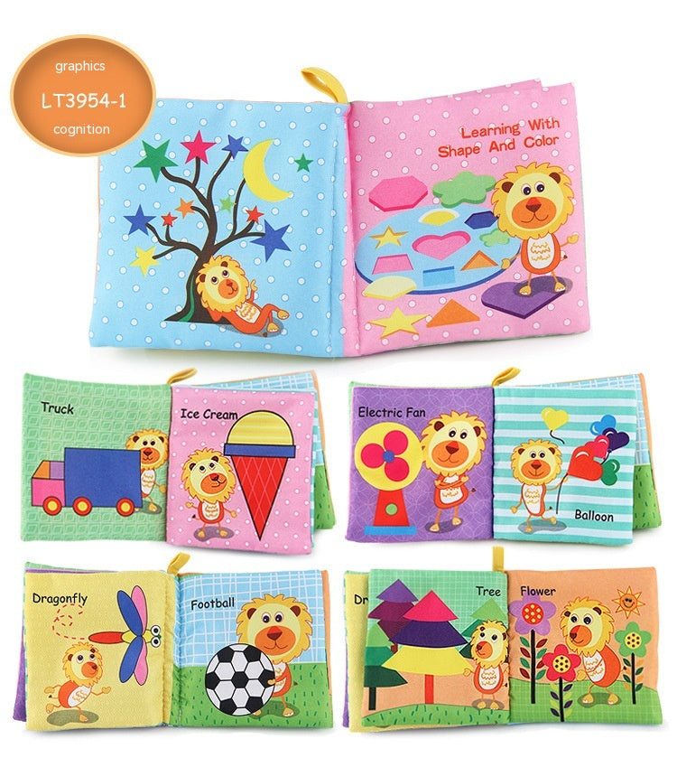 Baby Cloth Book Teaching Aids Development Early Childhood Education Toys