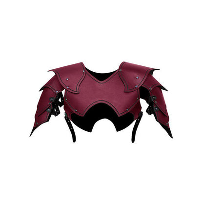 Men's Leather PU Clothes Multi-piece Shoulder Armor