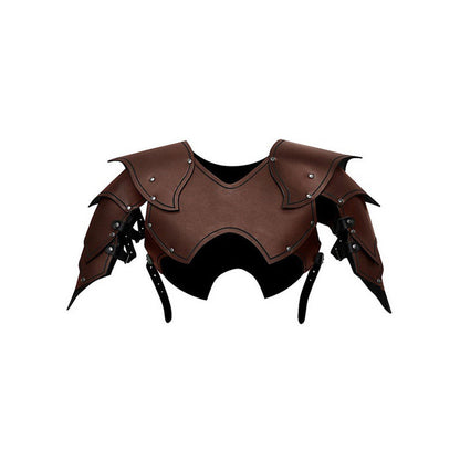 Men's Leather PU Clothes Multi-piece Shoulder Armor