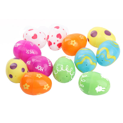Color Egg Shell Open Egg Toy