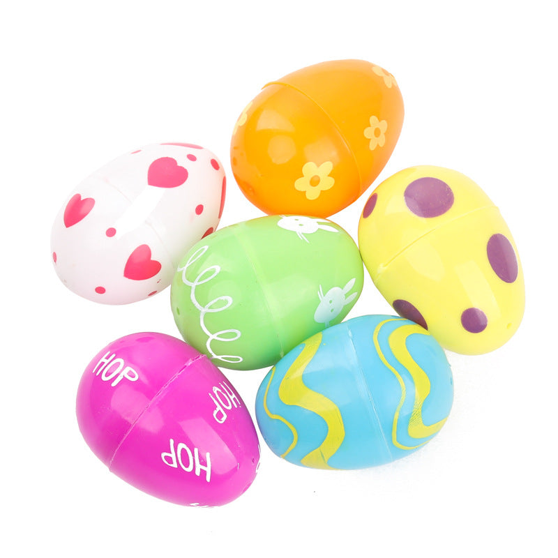Color Egg Shell Open Egg Toy
