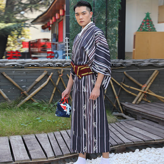 Japanese Kimono Men's Traditional Formal Wear
