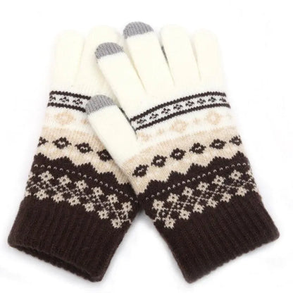 Touch screen Knit Gloves