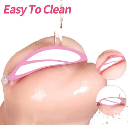 Mini Milk Bottle Sex Toy for Men Masturbator Pocket Pussy Real Vagina Male Masturbation Toys Sexual Tool Exerciser for Adult XXX