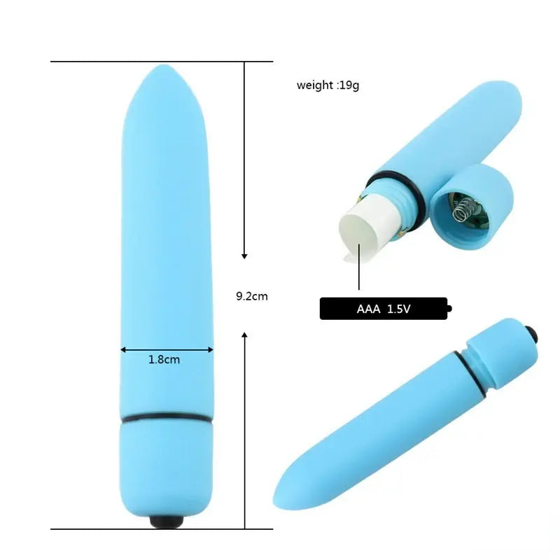 Mini Bullet Vibrator Vaginal Massage Dildo Vibrador Sex Toys for Women G-Spot Vibrating Clitoris Stimulator Pocket Rocket