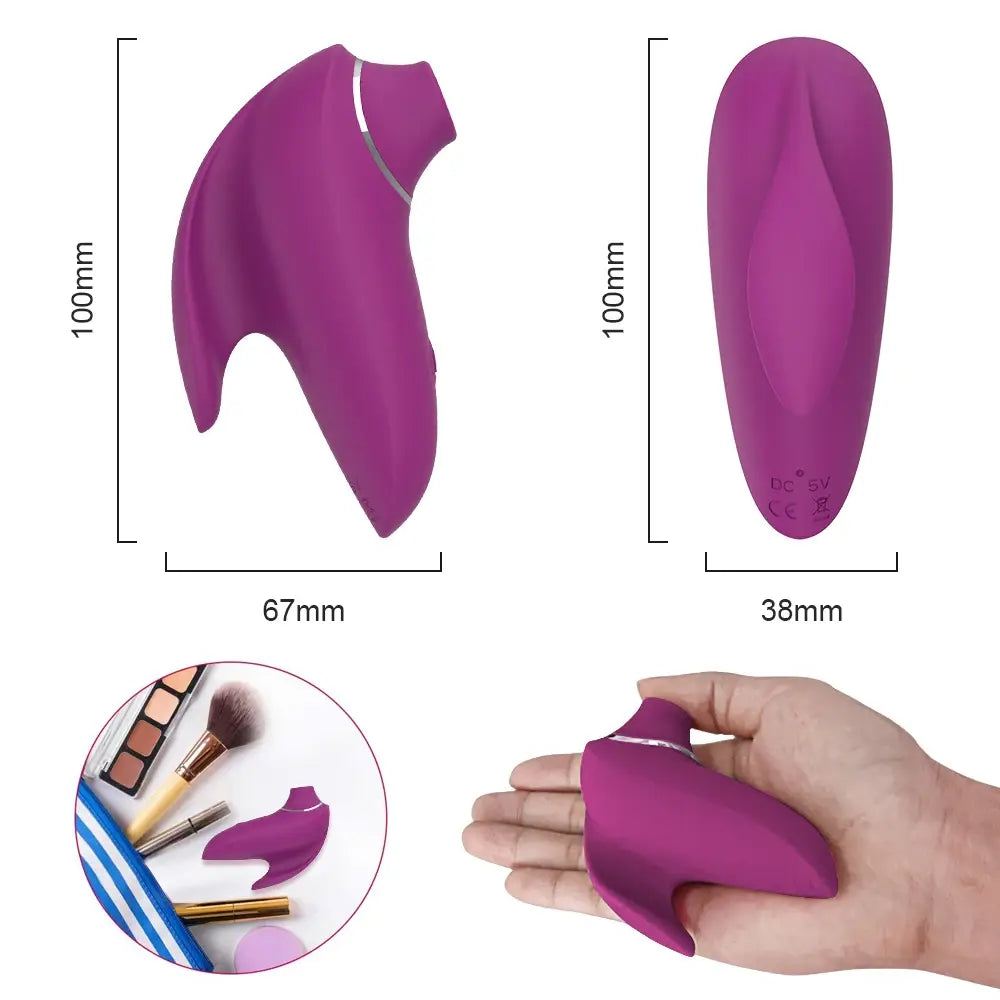 Powerful Clitoris Sucker Vibrator for Women Oral Clit Nipple Massage Vacuum Stimulator Vibrator Female Sex Toys for Adults