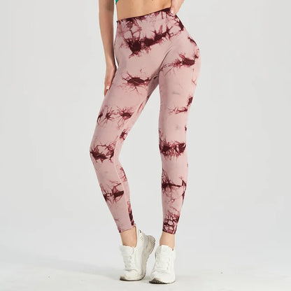 Seamless Tie Dye Leggings