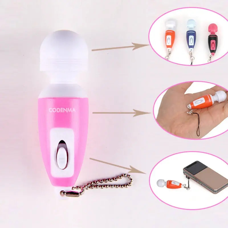 Mini Vibrator AV Vibrating Egg Small Bullet G Spot Orgasm Female Clit Anal Shock Massager Portable Sex Toys for Woman Beginner