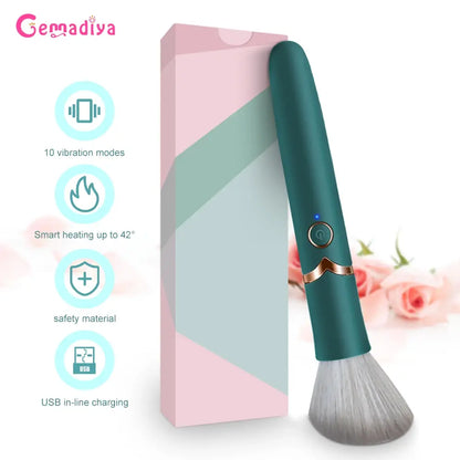 Sex Toy Vibrator Make Up Brush Magic Wand Dildo Vibrator Sex Toys for Women Adult Products Female Intimate Goods