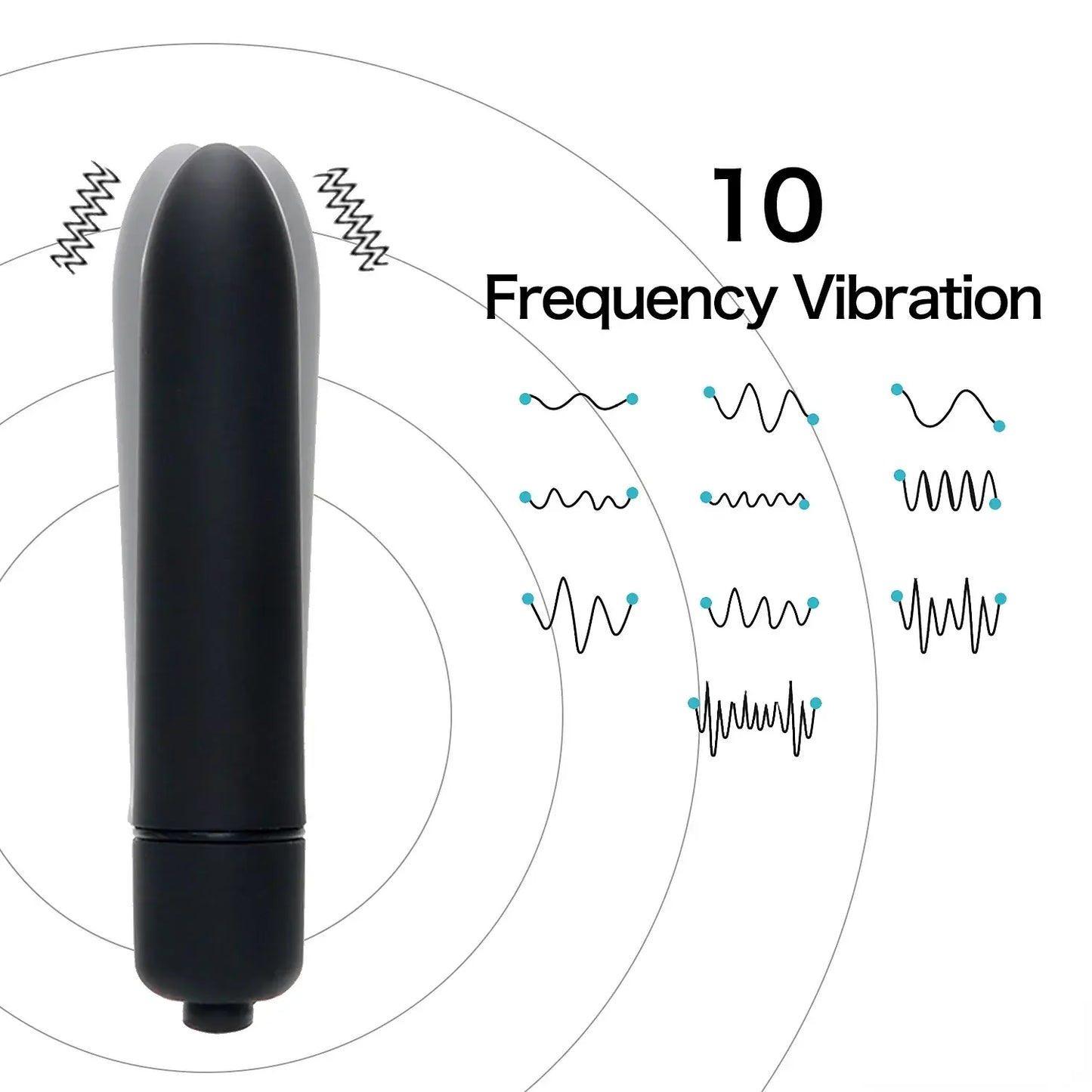 Mini Bullet Vibrator Vaginal Massage Dildo Vibrador Sex Toys for Women G-Spot Vibrating Clitoris Stimulator Pocket Rocket