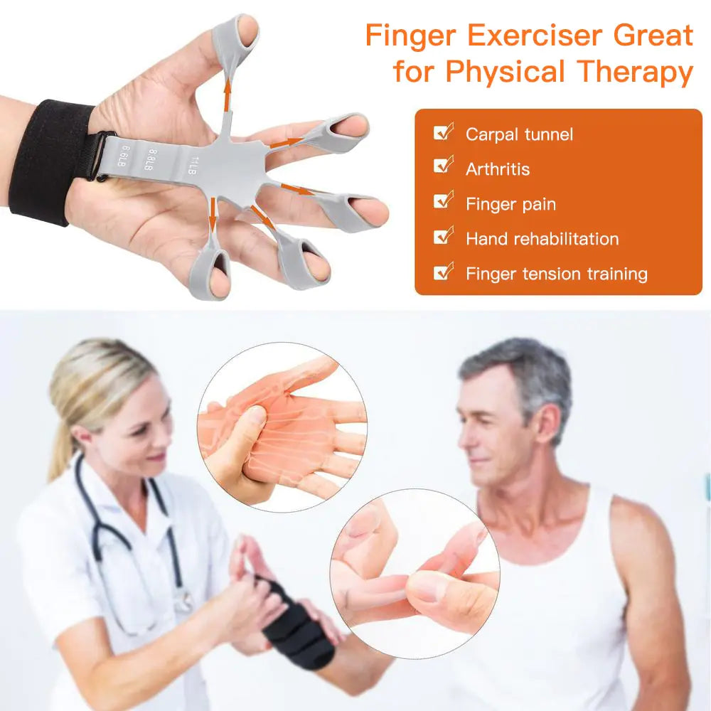 Hand Strengthener Finger Exerciser Recovery Tools