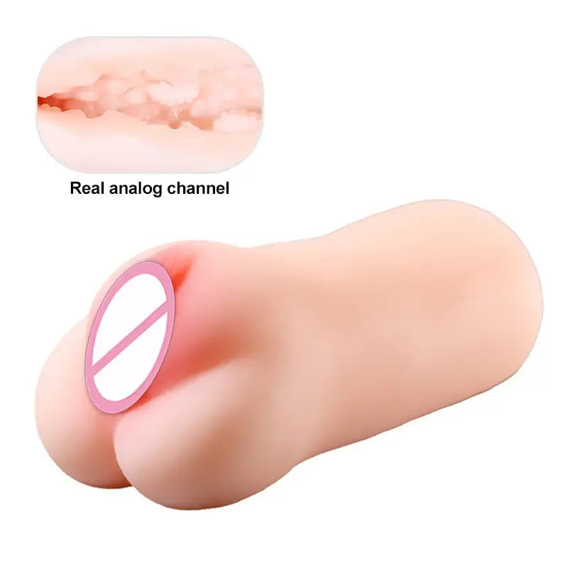 Male Masturbators Soft Realistic Vagina Sex Toys for Men Blowjob Doll Silicone Artificial Pocket Pussy Masturbation Cup Sex Shop